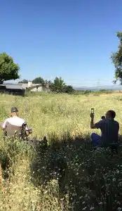 Imagen de unos estudiantes en un taller al aire libre en Majadahonda 3